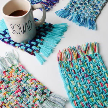 Summer Woven Coasters