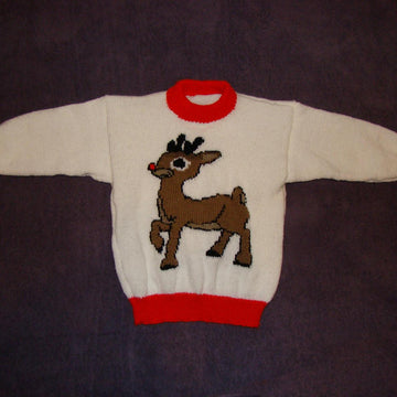 Christmas Rudolph Reindeer Jumper #1