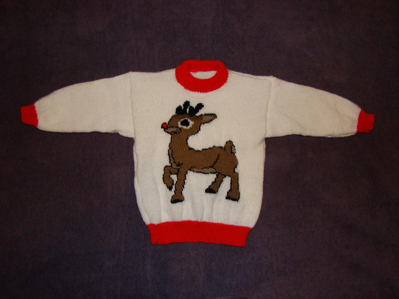 Christmas Rudolph Reindeer Jumper #1