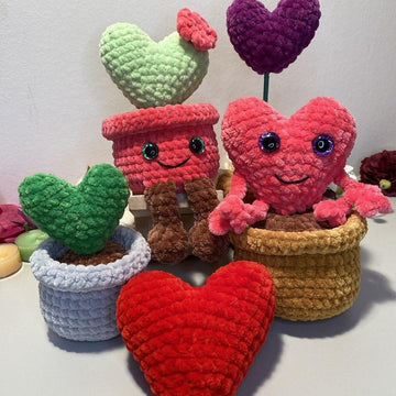Potted Hearts