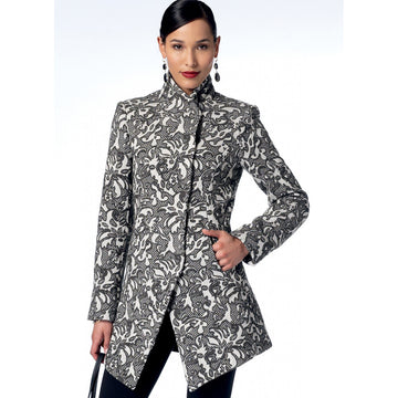 Vogue Misses' Seamed and Collared Jackets V9212 - Sewing Pattern