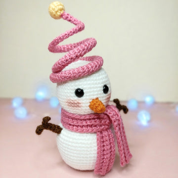 Snowman amigurumi pattern