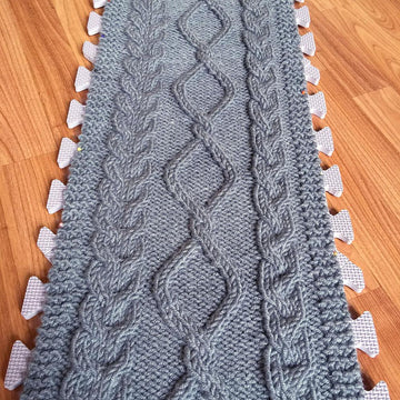 "Cozy Cowl" Cabled Cowl