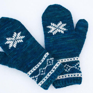 Winter Sonata (hat and mitten set)