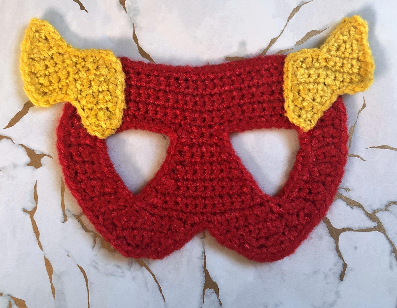 Superhero Masks Crochet Pattern