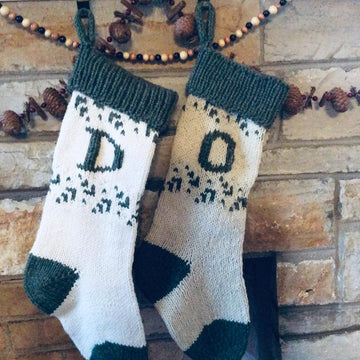 Monogrammed Christmas Stockings