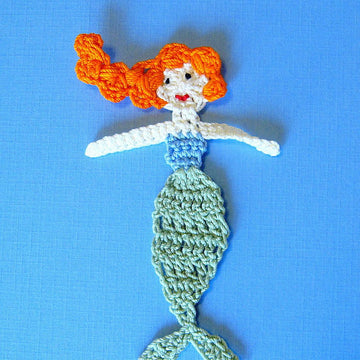 Mermaid Applique Crochet Pattern