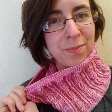 Braided Rose Cowl