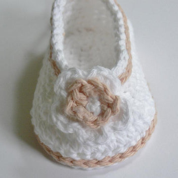 Baby Girl Bonnet and Slippers