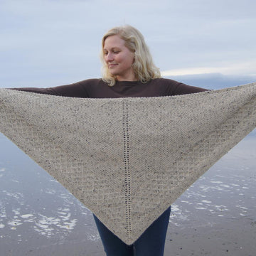 Snowy Plover Shawl