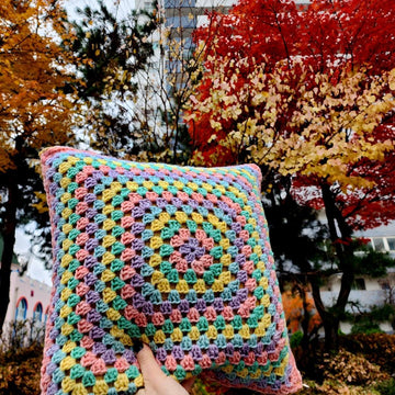 Carnivale  Granny Cushion
