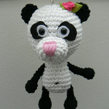 Panda keychain