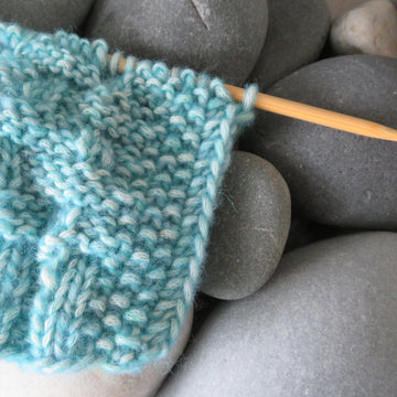 Basketweave Ponytail Hat