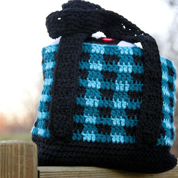 Buffalo Plaid Tote Bag