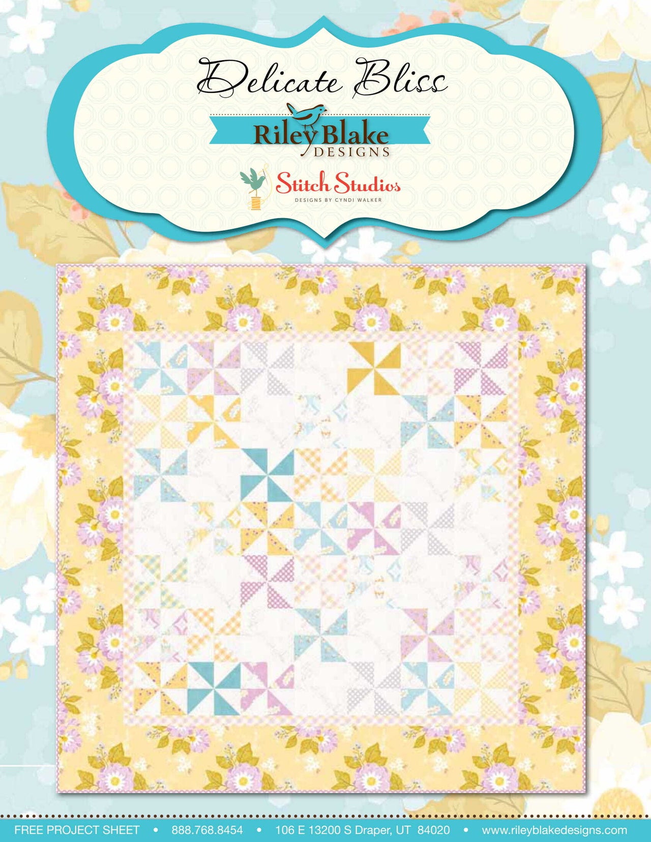 Riley Blake Delicate Bliss - Downloadable PDF