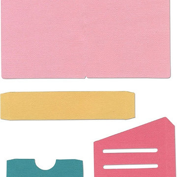 Sizzix Bigz XL Die 6"X13.75" By Katelyn Lizardi - Traveler's Notebook Pages & Pockets