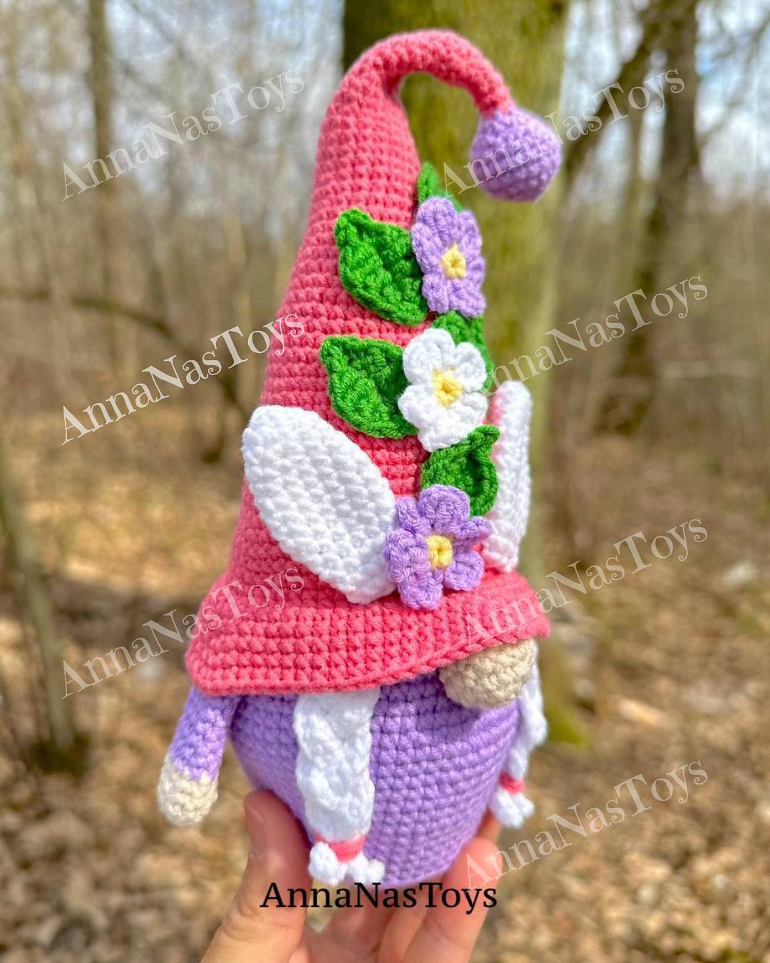 Spring Easter gnome (girl 4)