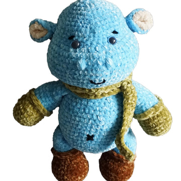 Crochet Pattern Hippo Bruno