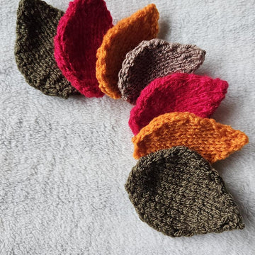 Knitted Leaves