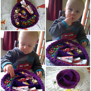 Crochet Pattern for a confectionary bowl!