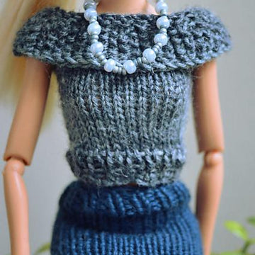 Curvy Barbie Cowl Sweater ALL Sizes