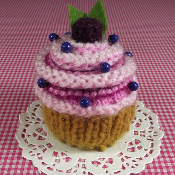 Blueberry Cupcake Pincushion