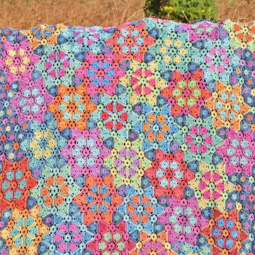 Twinkle, Twinkle Little Star Crochet Blanket