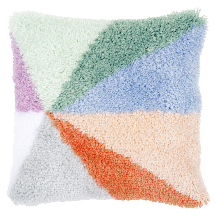 Vervaco Palm Springs Sunburst Latch Hook Cushion Kit