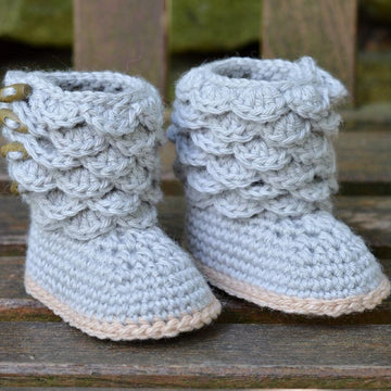 Scalloped Booties