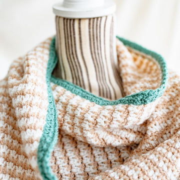 Frosted Forest Houndstooth Wrap