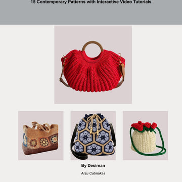 Modern Crochet Bag Pattern Collection – 15 PDF Patterns