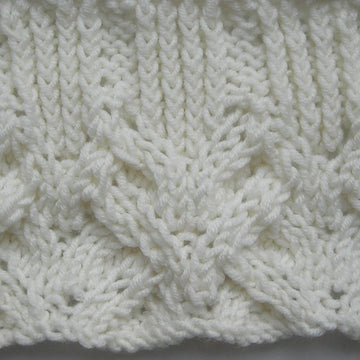 White Softness baby blanket