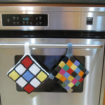 Mondrian Pot Holder