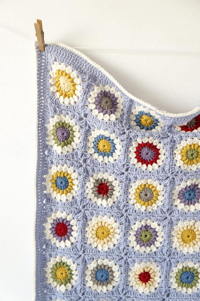 Sunshine Granny Baby Blanket