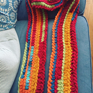 Easy Ribbed Scarf