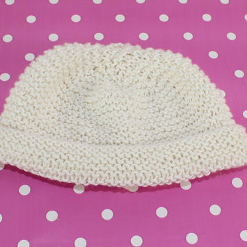 Baby Romper Suit Booties and Beanie Hat