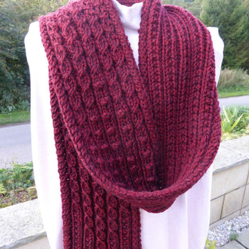Transitional Rib Scarf