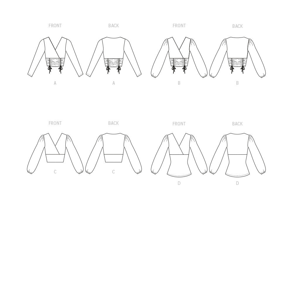 McCall's Misses' Knit Top M8344 - Sewing Pattern