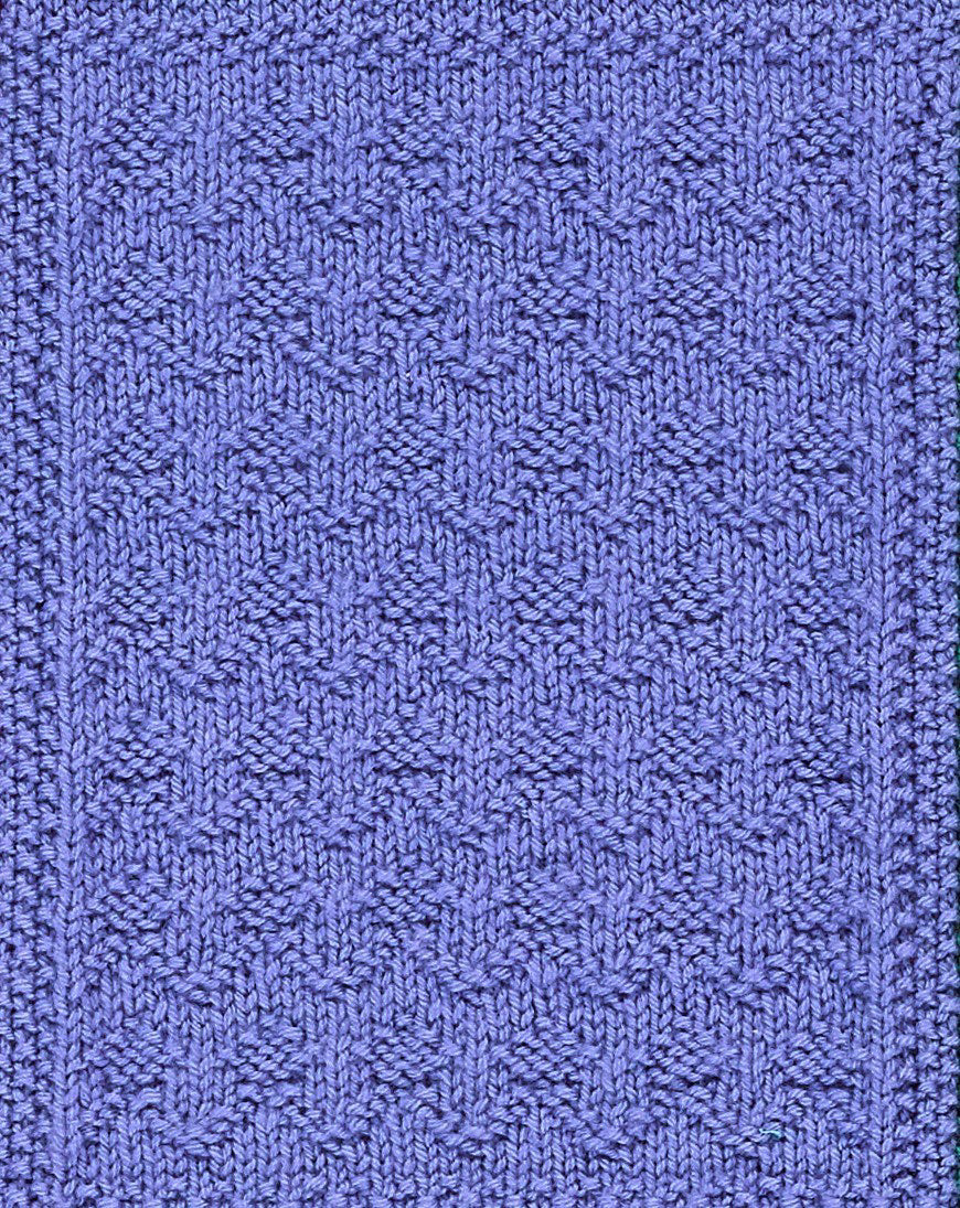 #1238 Paradise City - Blanket Knitting Pattern for Home in Valley Yarns Northampton by Valley Yarns