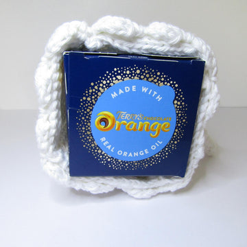 Blushing Shy Bride on Wedding Cake Chocolate Orange Cover Cosy