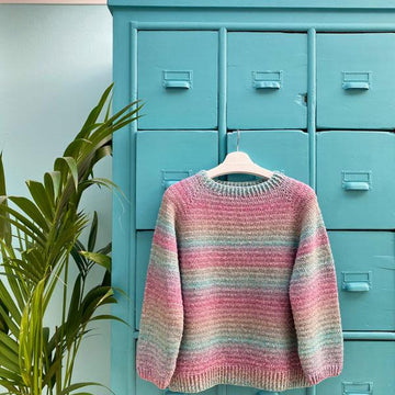 Basic Topdown Raglan Sweater