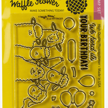 Waffle Flower Crafts Clear Stamps 4"X6" - We Herd