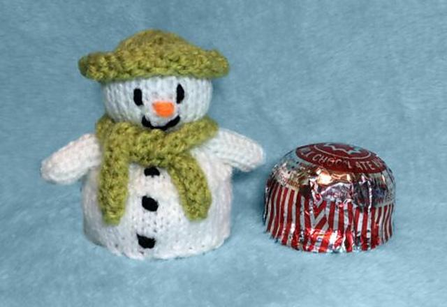 Snowman Tea Cake Cover