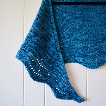 Where the Waves Meet Shawl