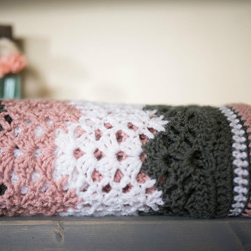 Champagne Blush Chevron