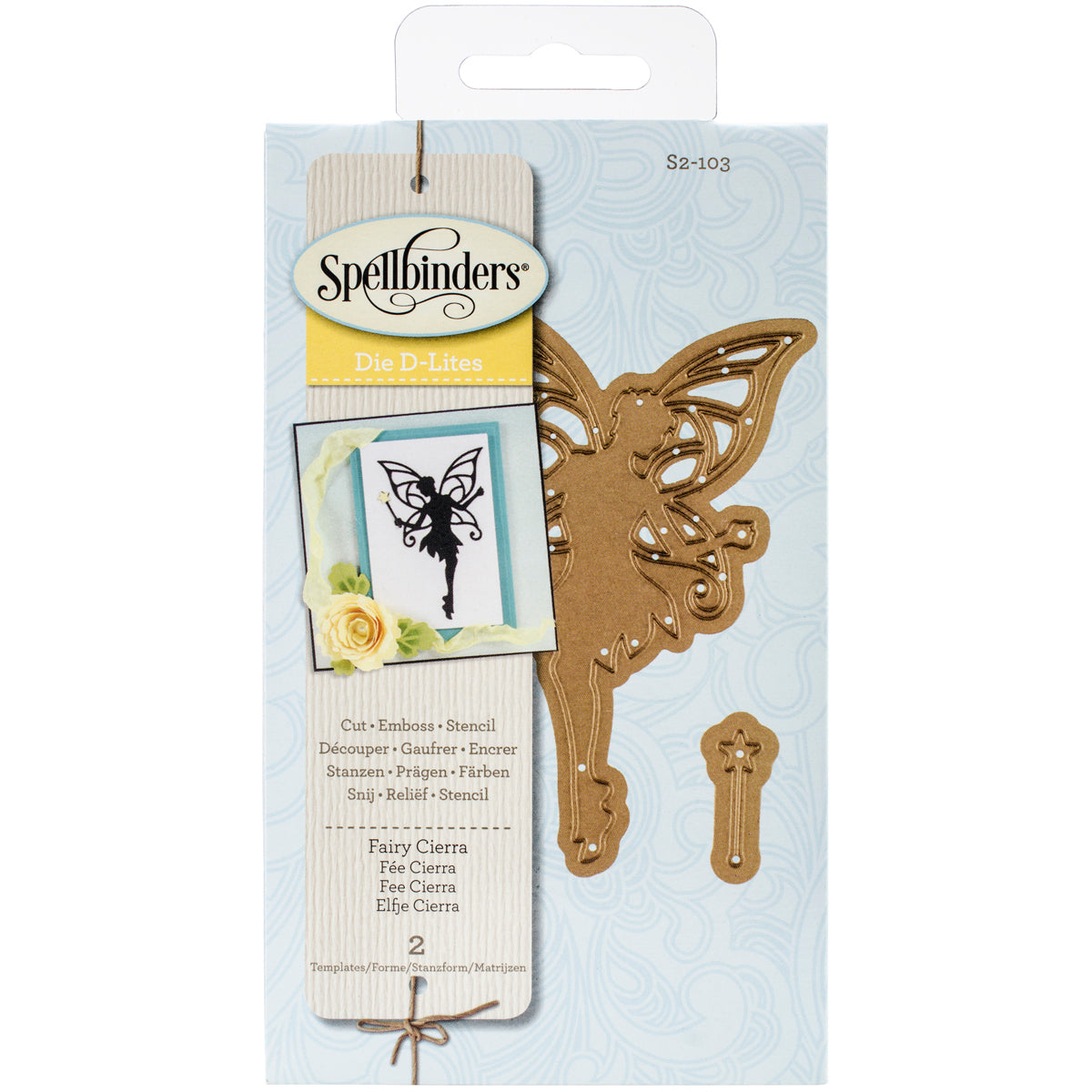 Spellbinders Shapeabilities Die D-Lites - Fairy Cierra