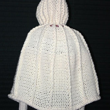 Woodland Cape with Cables Pattern