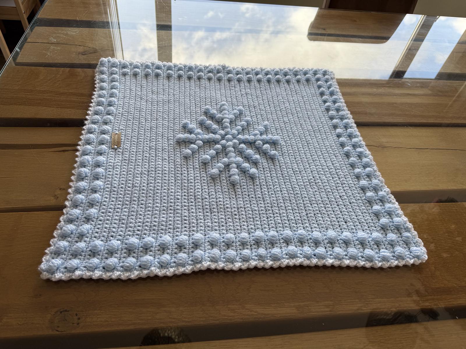 Snowflake Baby Blanket