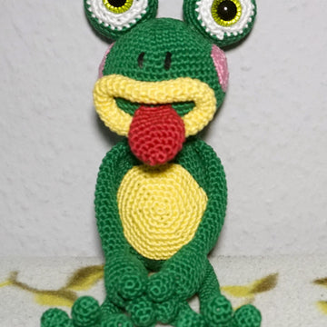 Häkelanleitung für den Frosch Karl