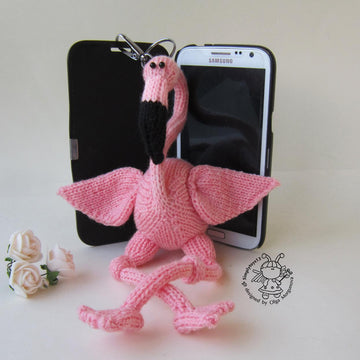 Keychain Pink flamingo